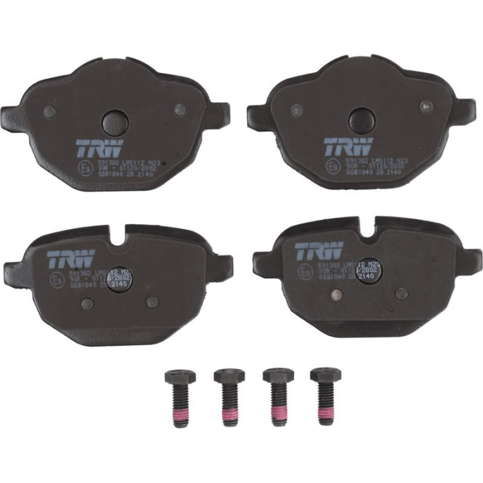 TRW GDB1840 Bremsbelagsatz, Scheibenbremse COTEC