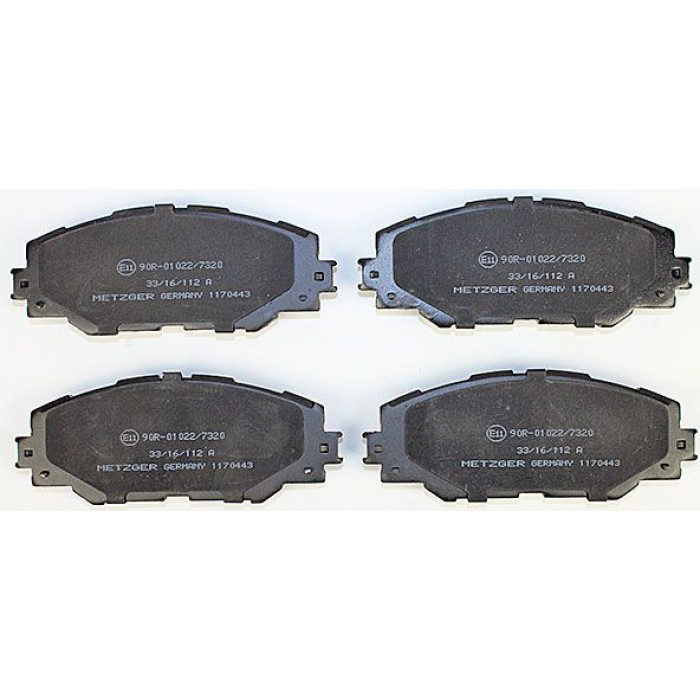 Metzger 1170443 Bremsbelagsatz, Scheibenbremse Metzger 1170443 Bremsbelagsatz, Scheibenbremse