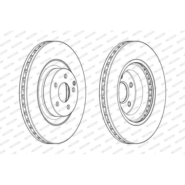 Ferodo DDF1905C-1 Bremsscheibe PREMIER Ferodo DDF1905C-1 Bremsscheibe PREMIER