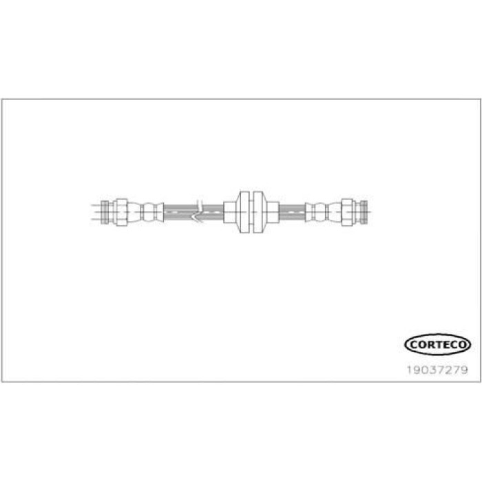 Corteco 19037279 Bremsschlauch