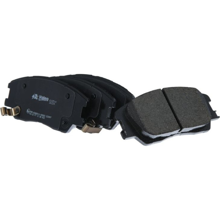 Valeo 610514 Bremsbelagsatz, Scheibenbremse E-PERFORMANCE