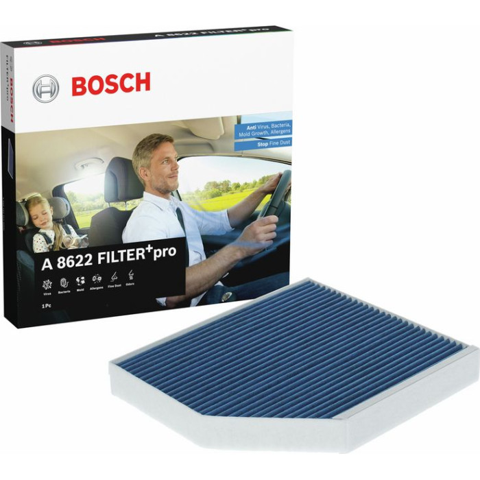 BOSCH 0 986 628 622 Filter, Innenraumluft FILTER+pro BOSCH 0 986 628 622 Filter, Innenraumluft FILTER+pro