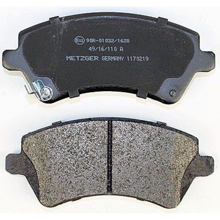 Metzger 1170219 Bremsbelagsatz, Scheibenbremse Metzger 1170219 Bremsbelagsatz, Scheibenbremse