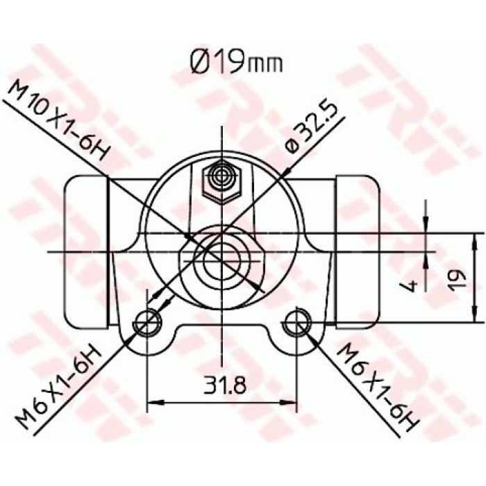 TRW BWD260 Radbremszylinder TRW BWD260 Radbremszylinder