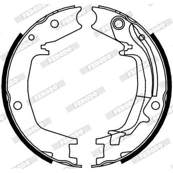 Bremsbackensatz, Feststellbremse FSB4131 Bremsbackensatz, Feststellbremse FSB4131