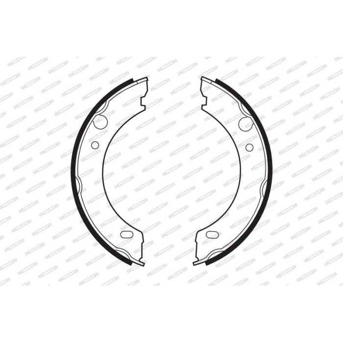 Ferodo FSB528 Bremsbackensatz, Feststellbremse PREMIER Ferodo FSB528 Bremsbackensatz, Feststellbremse PREMIER