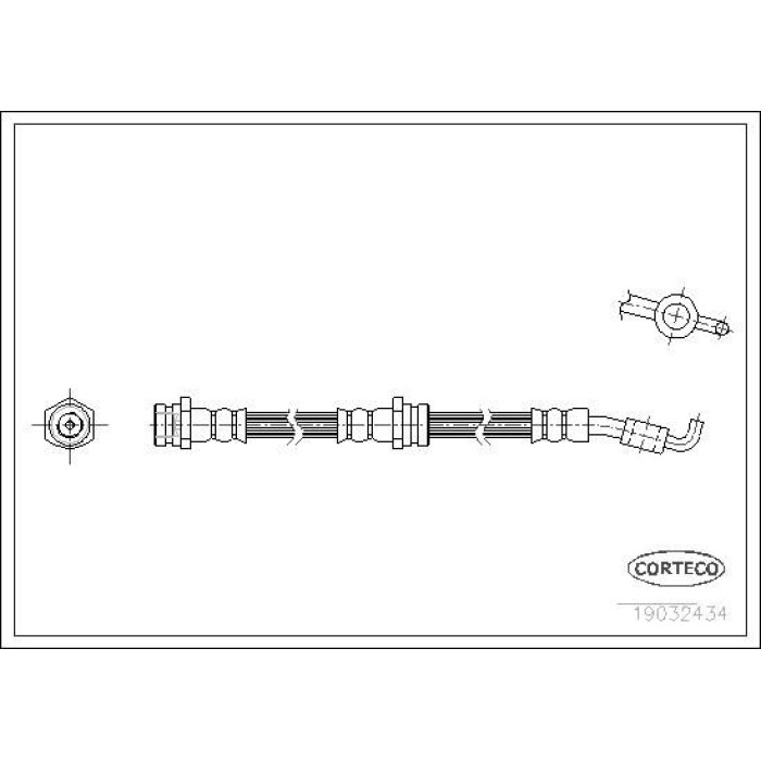 Corteco 19032434 Bremsschlauch