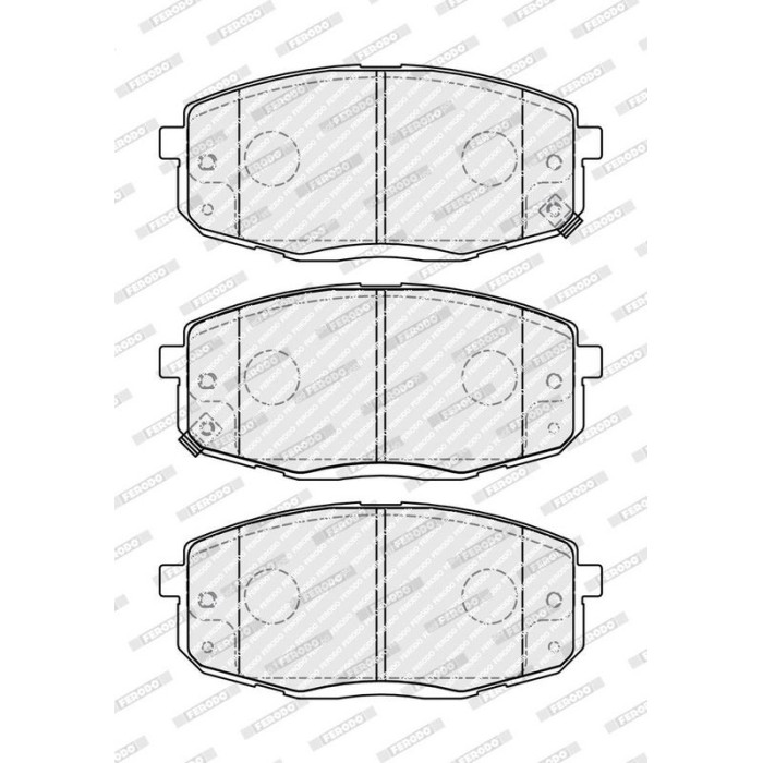 Ferodo FDB4985 Bremsbelagsatz, Scheibenbremse PREMIER ECO FRICTION Ferodo FDB4985 Bremsbelagsatz, Scheibenbremse PREMIER ECO FRICTION