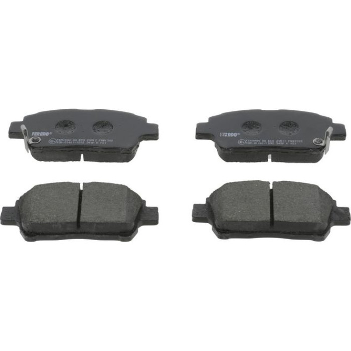 Ferodo FDB1392 Bremsbelagsatz, Scheibenbremse PREMIER ECO FRICTION Ferodo FDB1392 Bremsbelagsatz, Scheibenbremse PREMIER ECO FRICTION