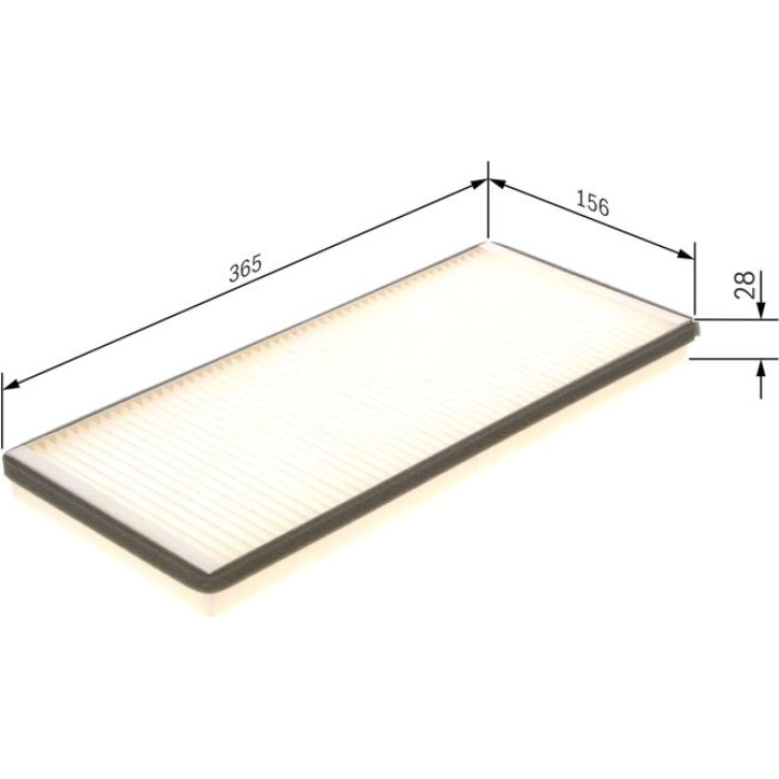 BOSCH 1 987 432 043 Innenraumfilter