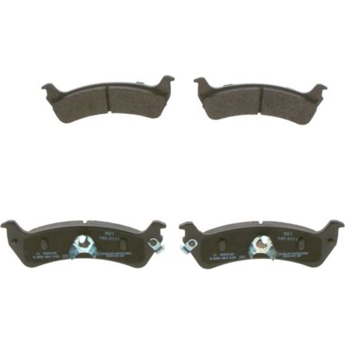 BOSCH 0 986 494 348 Bremsbelagsatz, Scheibenbremse BOSCH 0 986 494 348 Bremsbelagsatz, Scheibenbremse