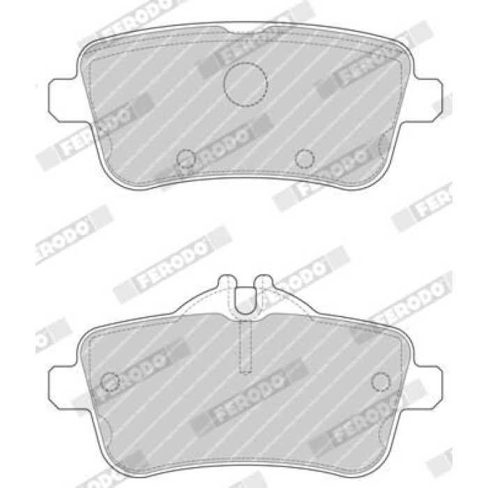 Ferodo FDB4701 Bremsbelagsatz, Scheibenbremse PREMIER ECO FRICTION Ferodo FDB4701 Bremsbelagsatz, Scheibenbremse PREMIER ECO FRICTION