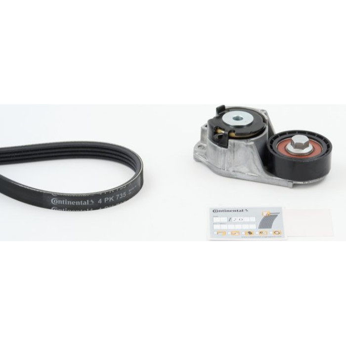 ContiTech 4PK735K1 Keilrippenriemensatz ContiTech 4PK735K1 Keilrippenriemensatz