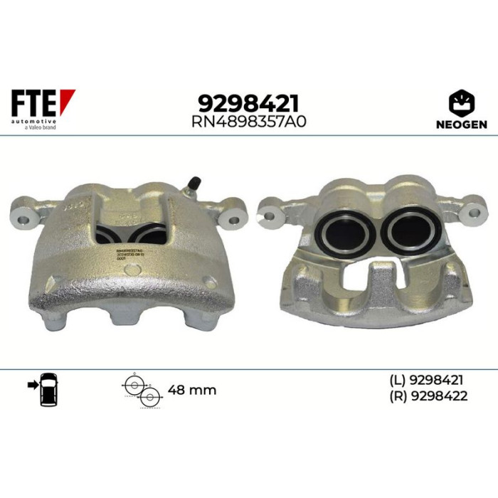 FTE 9298421 Bremssattel NEOGEN FTE 9298421 Bremssattel NEOGEN