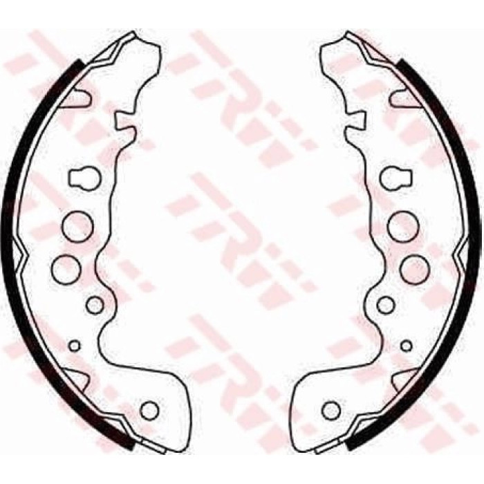 TRW GS8670 Bremsbackensatz TRW GS8670 Bremsbackensatz