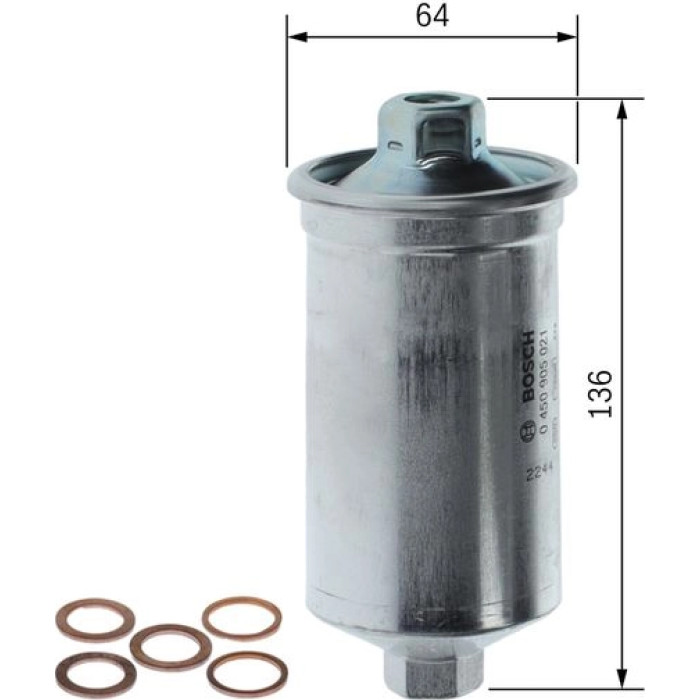 BOSCH 0 450 905 021 Kraftstofffilter BOSCH 0 450 905 021 Kraftstofffilter