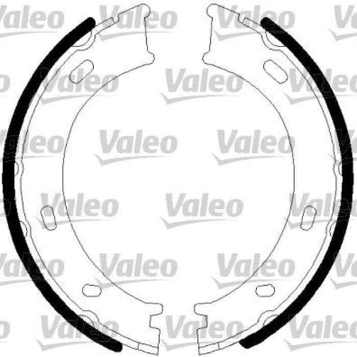 Valeo 128901 Bremsbackensatz, Feststellbremse Valeo 128901 Bremsbackensatz, Feststellbremse