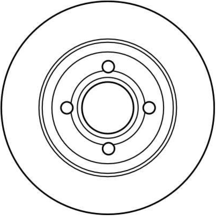 TRW DF2597 Bremsscheibe TRW DF2597 Bremsscheibe