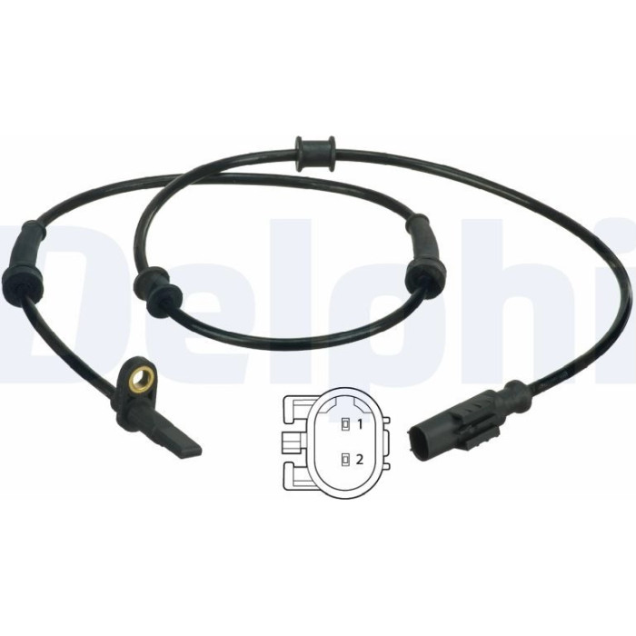 Delphi SS20388 Sensor, Raddrehzahl Delphi SS20388 Sensor, Raddrehzahl