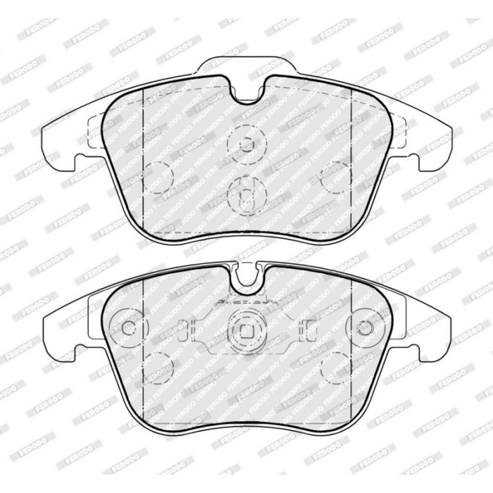 Ferodo FDB5271 Bremsbelagsatz, Scheibenbremse PREMIER ECO FRICTION Ferodo FDB5271 Bremsbelagsatz, Scheibenbremse PREMIER ECO FRICTION