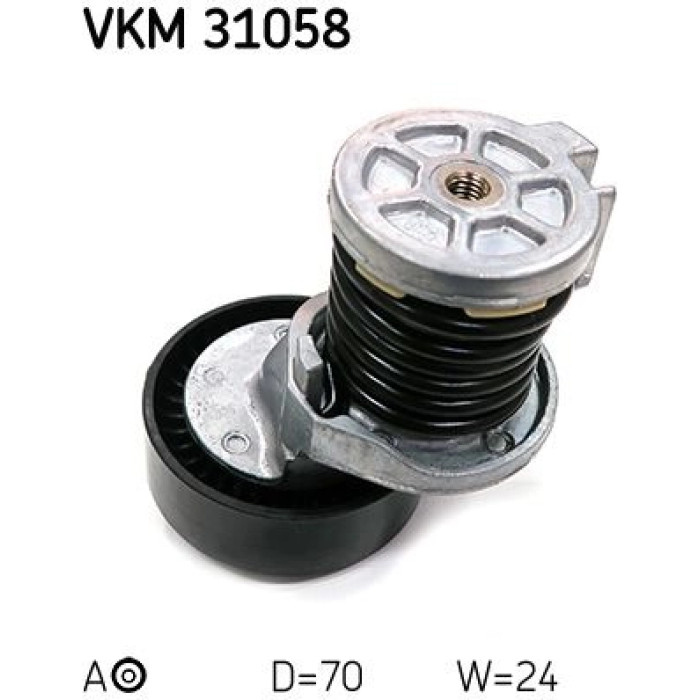 SKF VKM 31058 Spannrolle, Keilrippenriemen SKF VKM 31058 Spannrolle, Keilrippenriemen