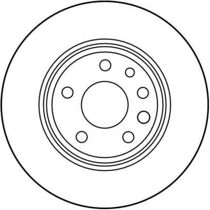 TRW DF2773 Bremsscheibe TRW DF2773 Bremsscheibe