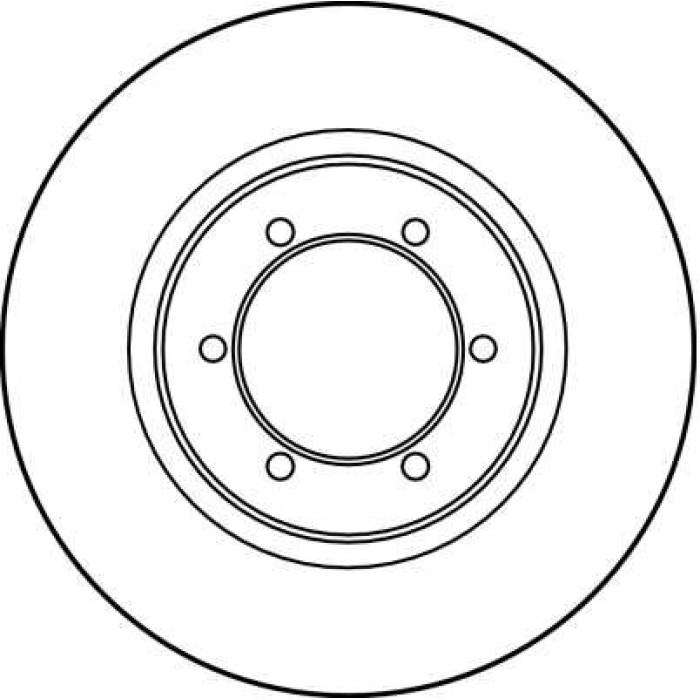 TRW DF3118 Bremsscheibe