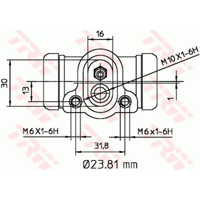 TRW BWK103 Radbremszylinder TRW BWK103 Radbremszylinder