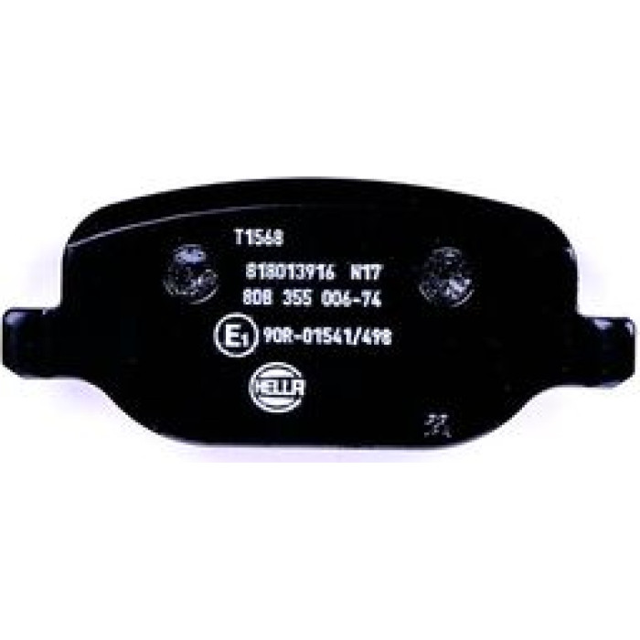 Hella 8DB 355 006-741 Bremsbelagsatz, Scheibenbremse Hella 8DB 355 006-741 Bremsbelagsatz, Scheibenbremse