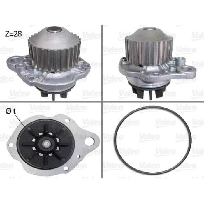 Valeo 506643 Wasserpumpe
