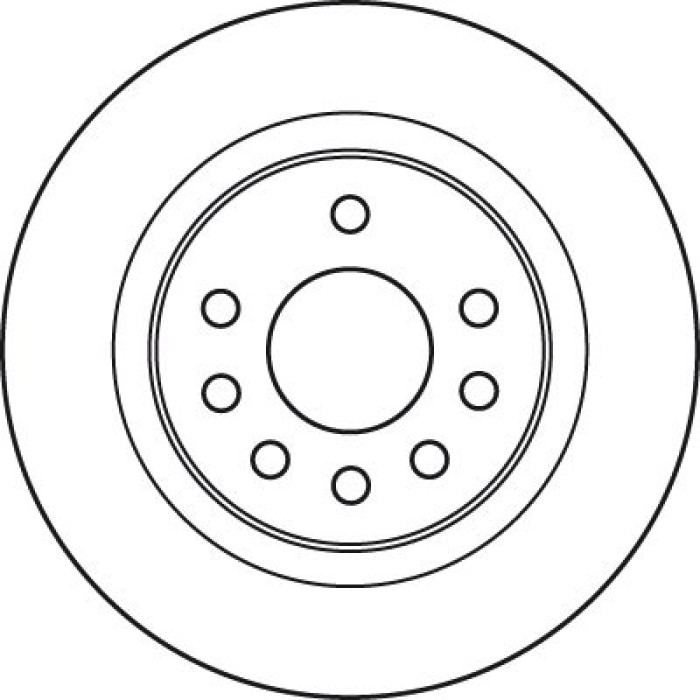 TRW DF4938 Bremsscheibe TRW DF4938 Bremsscheibe