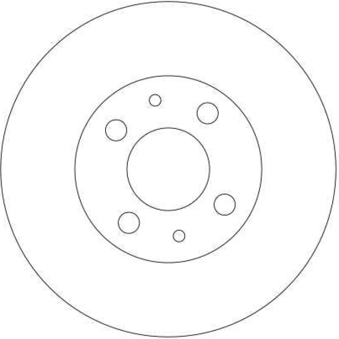 TRW DF4107 Bremsscheibe TRW DF4107 Bremsscheibe