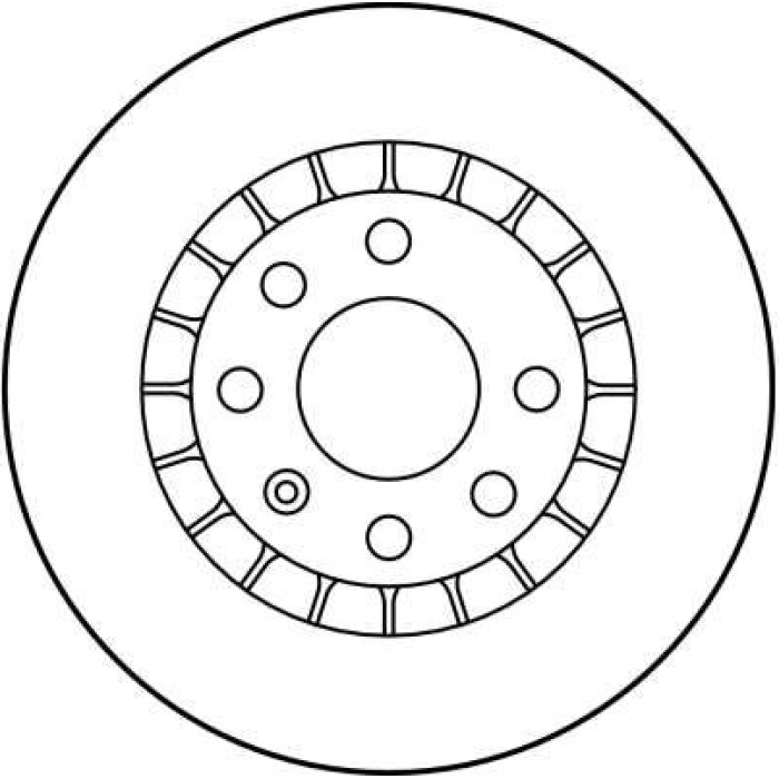 TRW DF1625 Bremsscheibe TRW DF1625 Bremsscheibe