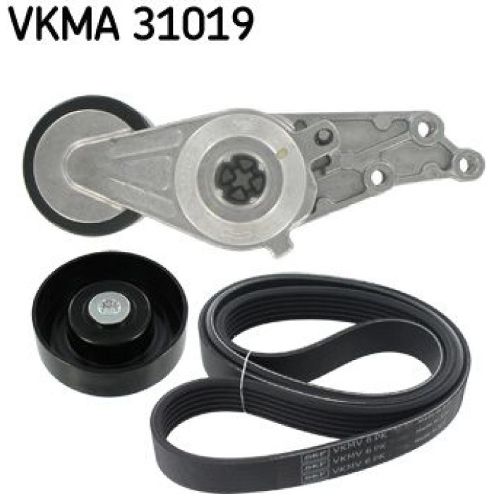 SKF VKMA 31019 Keilrippenriemensatz