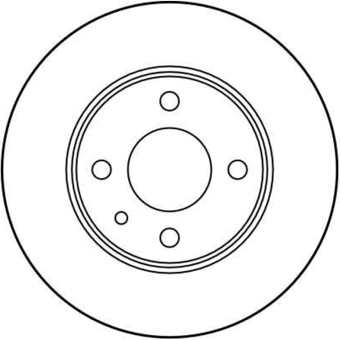 TRW DF1732 Bremsscheibe