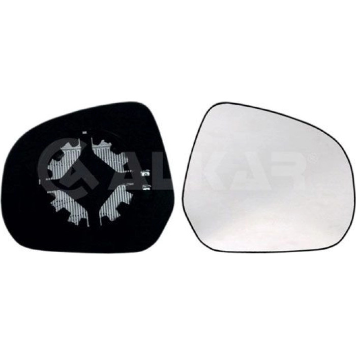 Alkar 6432428 Spiegelglas, Außenspiegel Alkar 6432428 Spiegelglas, Außenspiegel