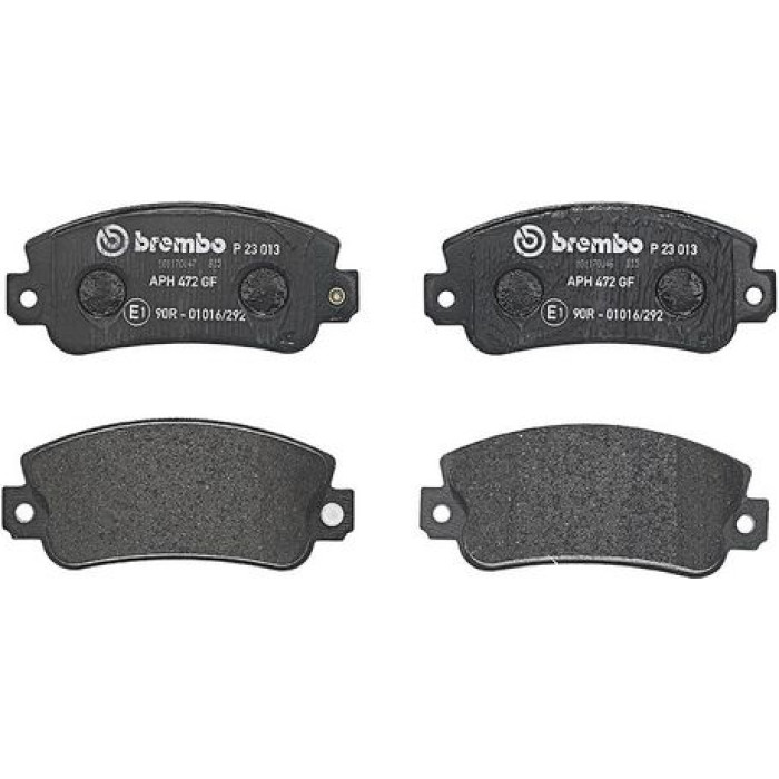 Brembo P 23 013 Bremsbelagsatz, Scheibenbremse PRIME LINE Brembo P 23 013 Bremsbelagsatz, Scheibenbremse PRIME LINE