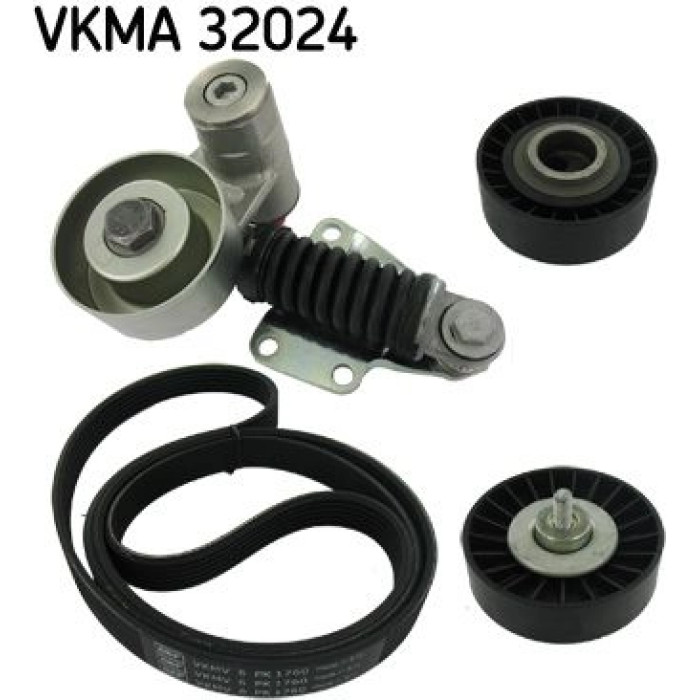 SKF VKMA 32024 Keilrippenriemensatz SKF VKMA 32024 Keilrippenriemensatz