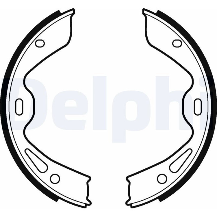 Delphi LS2120 Bremsbackensatz, Feststellbremse Delphi LS2120 Bremsbackensatz, Feststellbremse