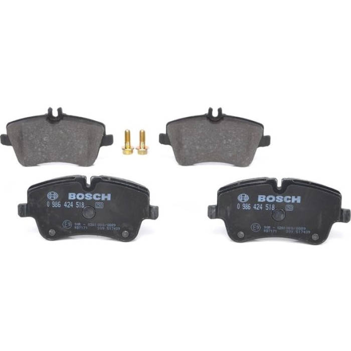 BOSCH 0 986 424 518 Bremsbelagsatz, Scheibenbremse BOSCH 0 986 424 518 Bremsbelagsatz, Scheibenbremse