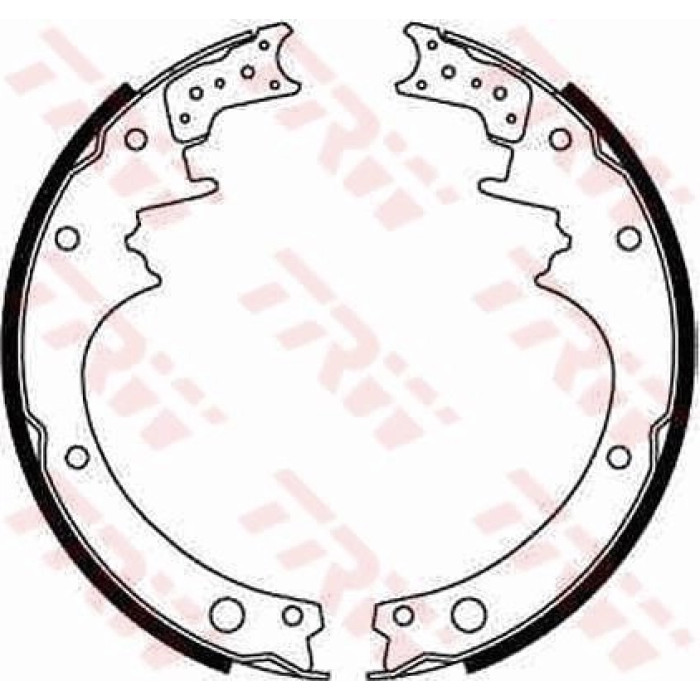 TRW GS8183 Bremsbackensatz TRW GS8183 Bremsbackensatz