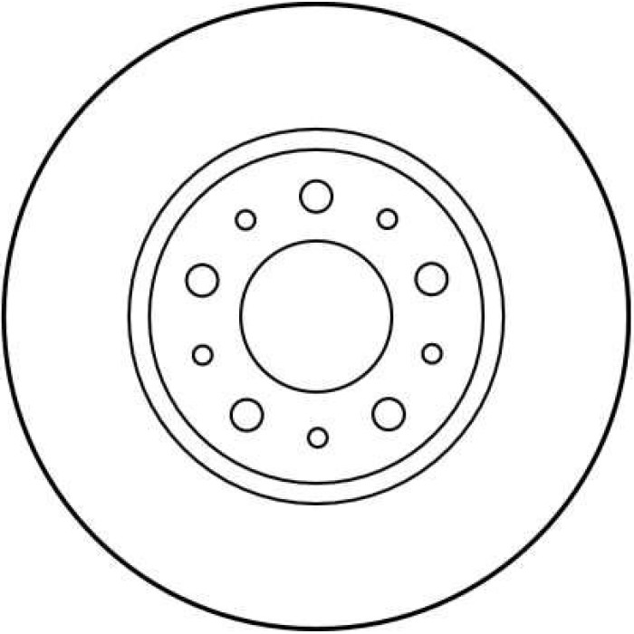 TRW DF1697 Bremsscheibe TRW DF1697 Bremsscheibe