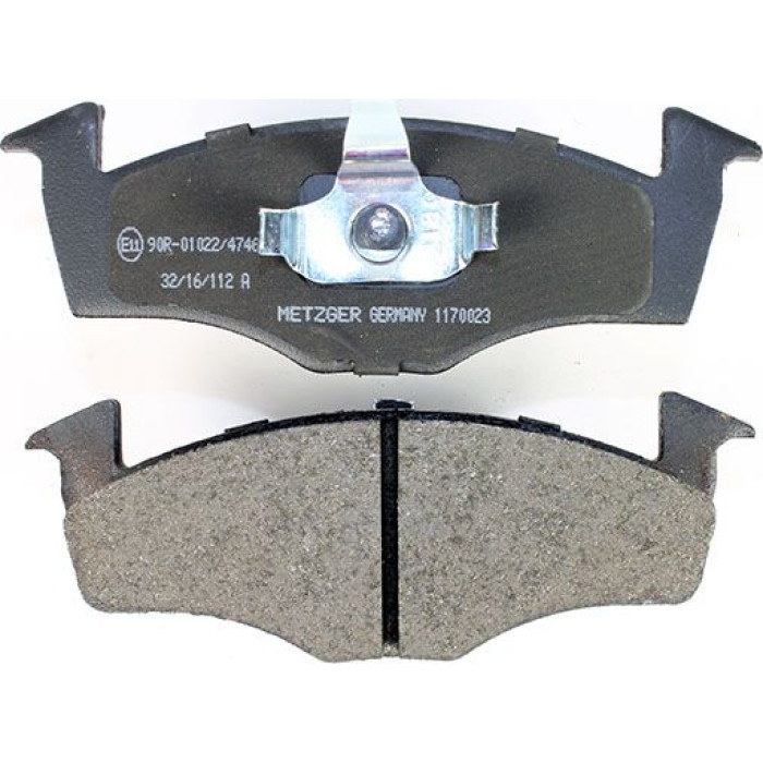 Metzger 1170023 Bremsbelagsatz, Scheibenbremse