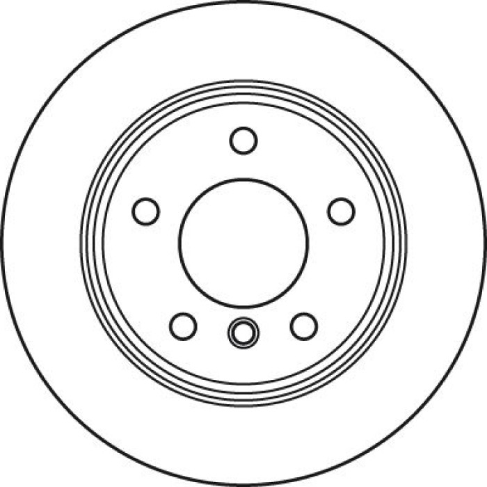 TRW DF6106 Bremsscheibe