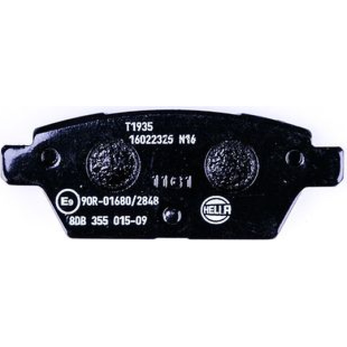 Hella 8DB 355 015-091 Bremsbelagsatz, Scheibenbremse