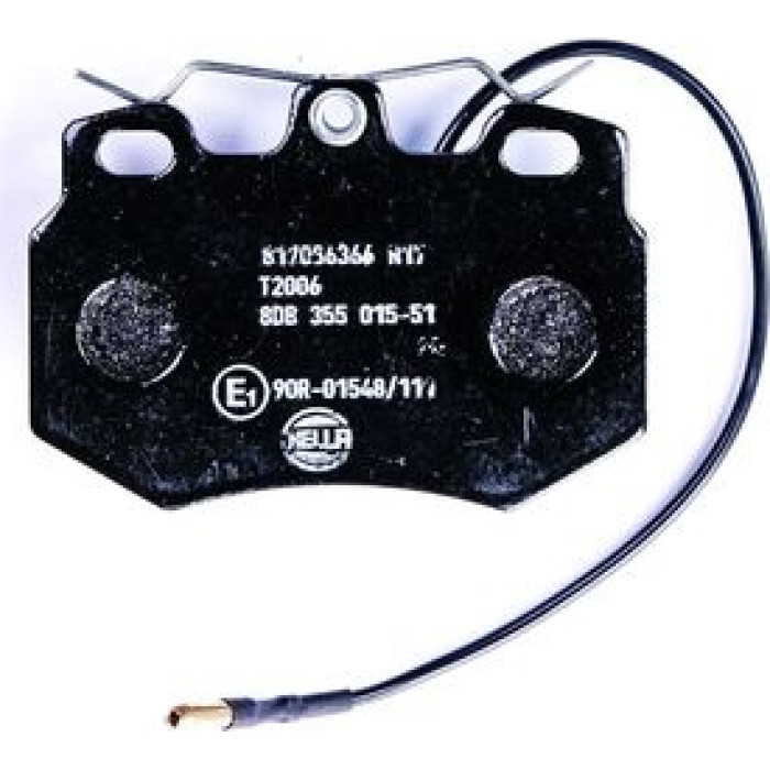 Hella 8DB 355 015-511 Bremsbelagsatz, Scheibenbremse Hella 8DB 355 015-511 Bremsbelagsatz, Scheibenbremse