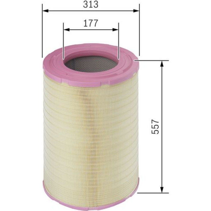 BOSCH F 026 400 527 Luftfilter BOSCH F 026 400 527 Luftfilter