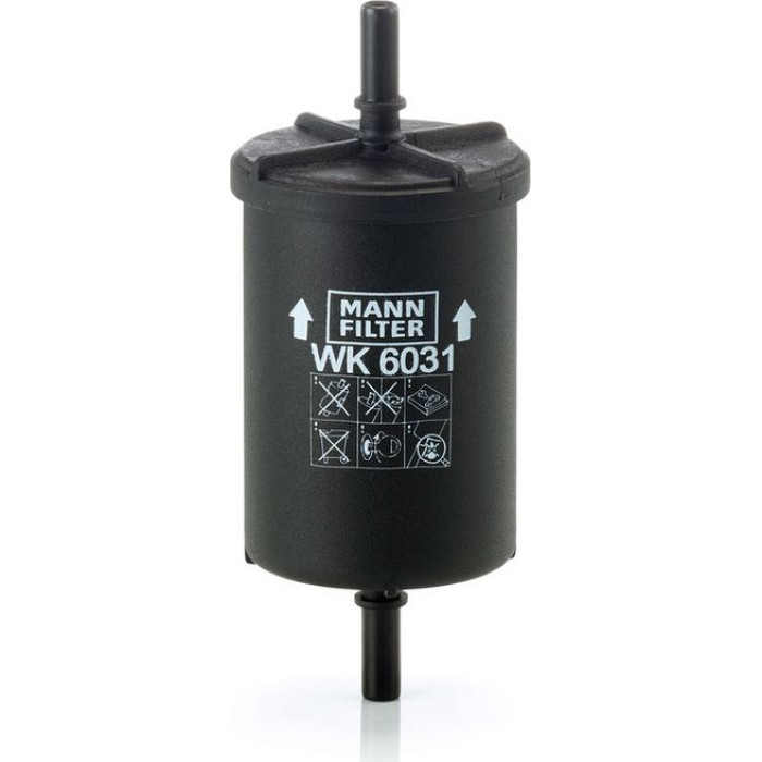 MANN-FILTER WK 6031 Kraftstofffilter Leitungsfilter, 8mm MANN-FILTER WK 6031 Kraftstofffilter Leitungsfilter, 8mm