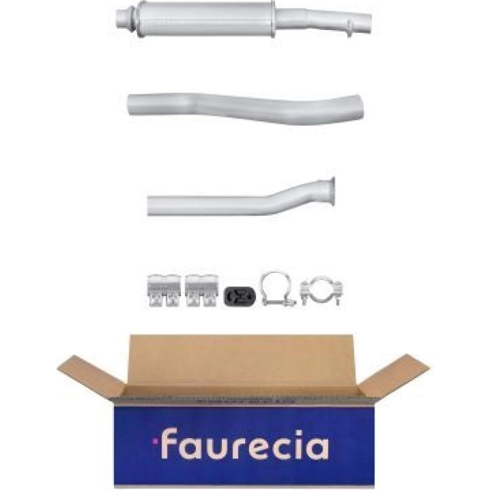 Hella 8LC 366 025-011 Mittelschalldämpfer Easy2Fit – PARTNERED with Faurecia Hella 8LC 366 025-011 Mittelschalldämpfer Easy2Fit – PARTNERED with Faurecia