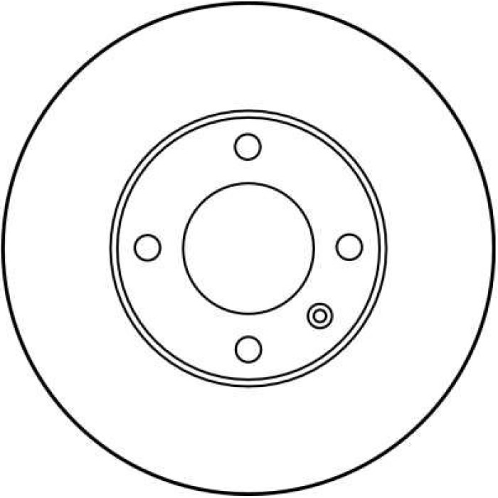 TRW DF1516 Bremsscheibe